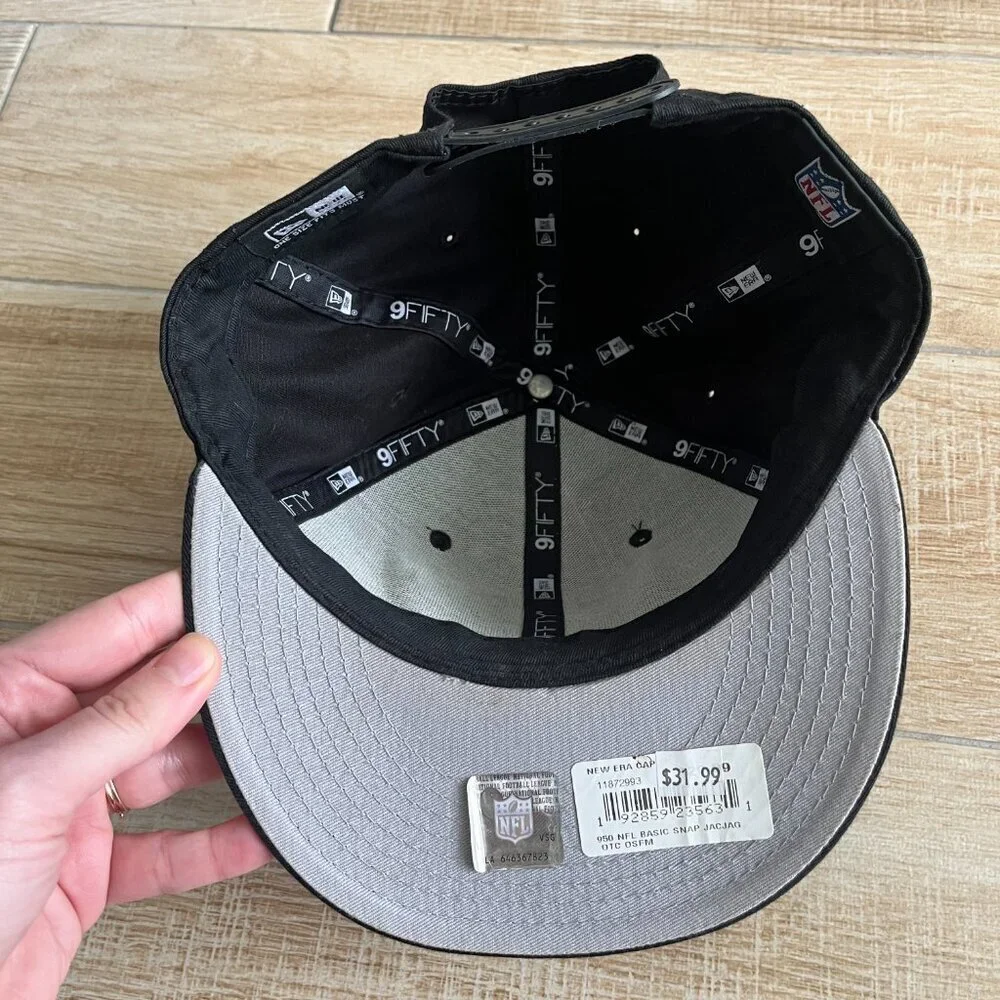 Unisex New Era Black Jacksonville Jaguars Hat - OSFM